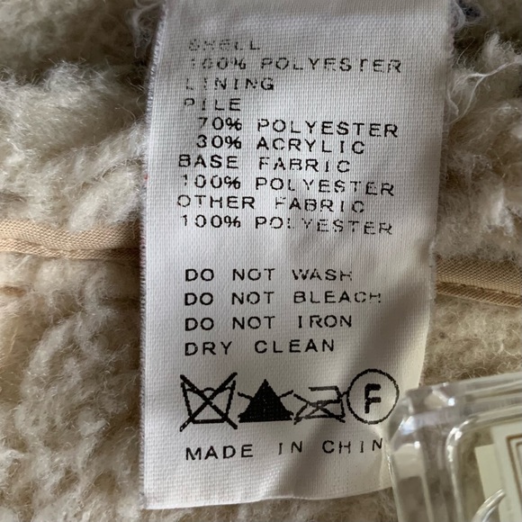 Suede shearling jacket Size US Medium - Picture 5 of 6